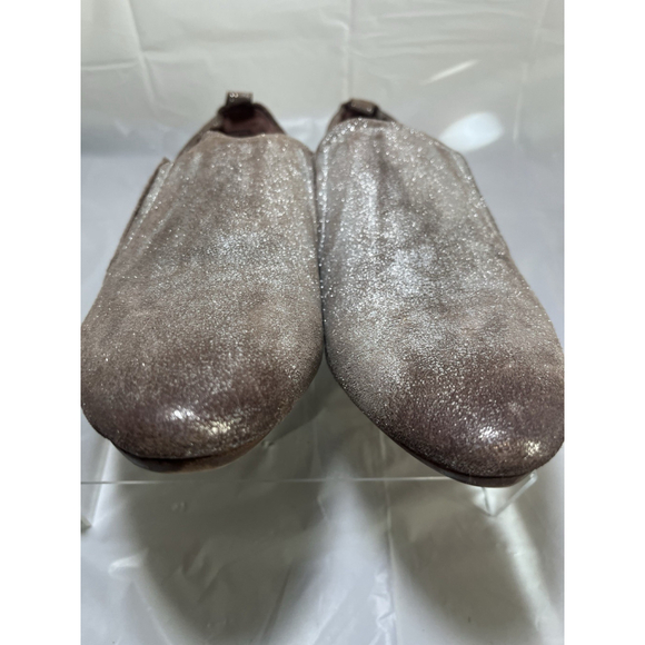 Seychelles Women's Flats Size 10 Slip On Shoe Loafer Pointed Silver Metallic - Picture 9 of 16